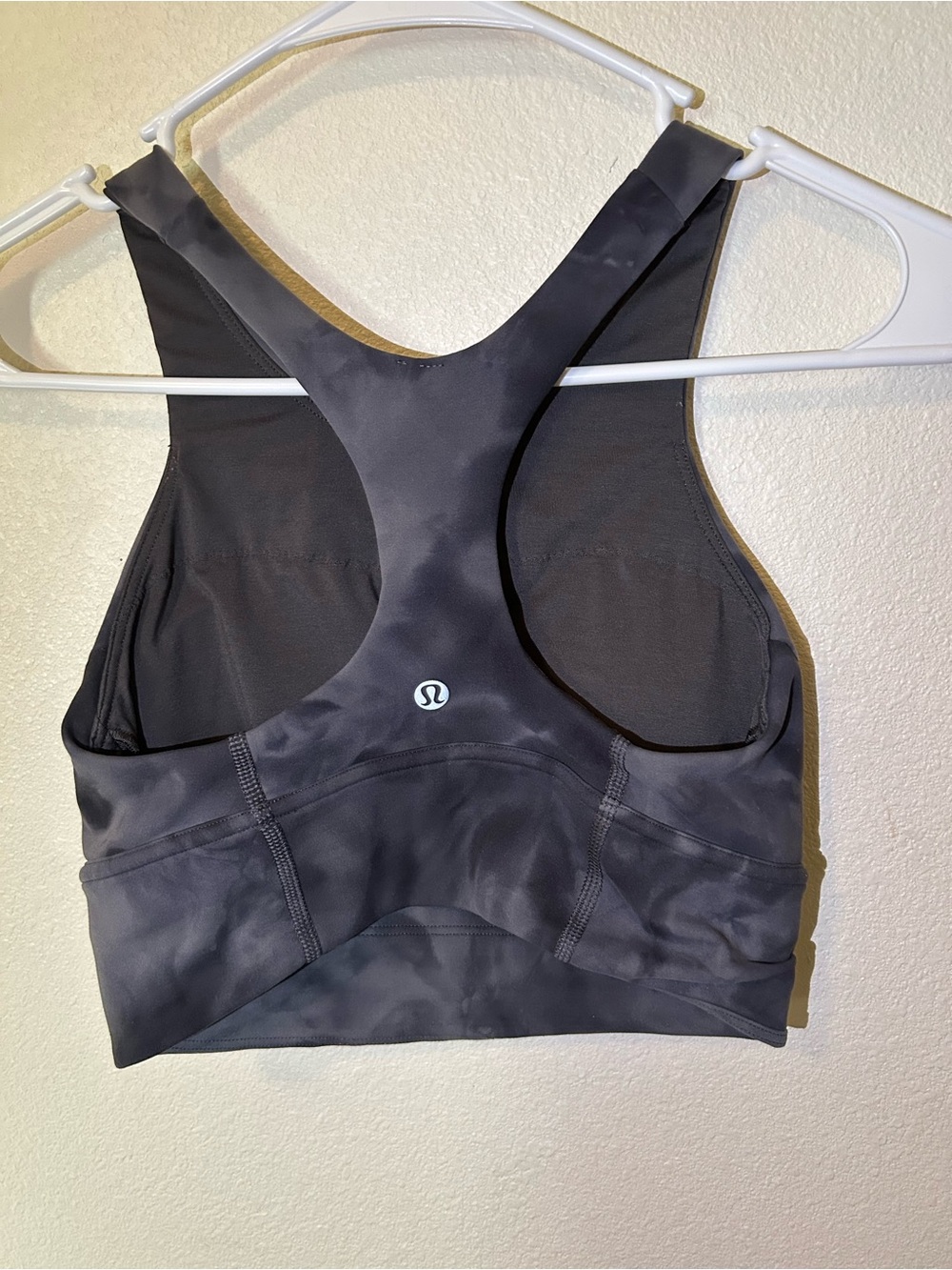 lululemon athletica tie dye  Black Sports Bra size 4